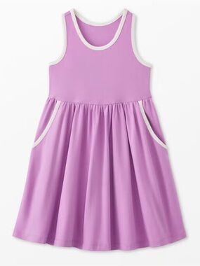 Hanna Andersson Racerback Dress with Pockets